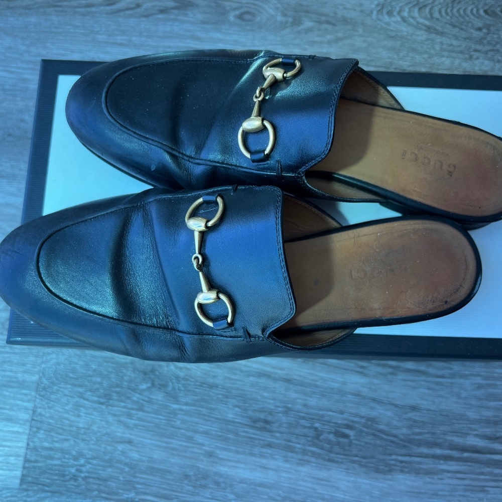 Gucci Princeton leather loafers